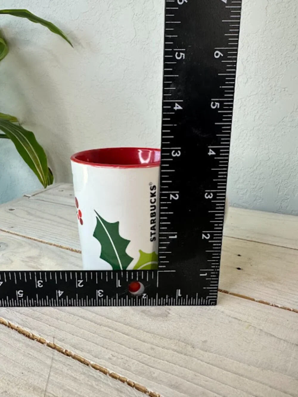 Starbucks 9 oz 2011 Holiday Christmas Holly Cup